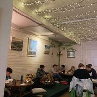 Cozy cafe   at The Secret Garden in Galway