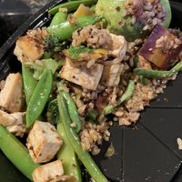 Teriyaki tofu something (delicious but kinda small)  at True Food Kitchen - W Ave in Austin