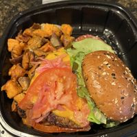 Burger & sweets   at True Food Kitchen - W Ave in Austin