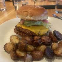 Double cheeseburger   at True Food Kitchen - W Ave in Austin