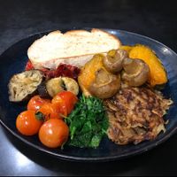 Vegan big brekkie at Metro Bakery and Cafe in Mount Gambier