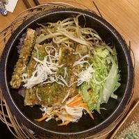 Crispy tofu with rice at 36 Pho Co in Weimar