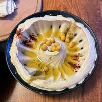 Hummus at Rokka in Antalya