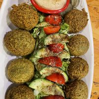 Falafel plate  at Rokka in Antalya