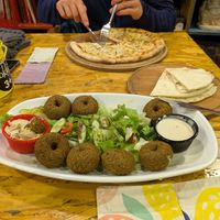Falafel plate at Rokka in Antalya