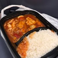 Sweet & sour with tofu  at Asia Family in Mainz