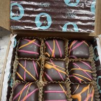 Maple Pecan caramels   at Lagusta's Luscious Cafe in New Paltz