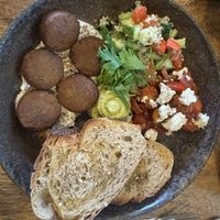 Mezze Platter  #Veganuary at Bubba's - Ban Tai in Koh Phangan