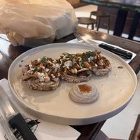 Mushroom on toast   at Bubba's - Ban Tai in Koh Phangan