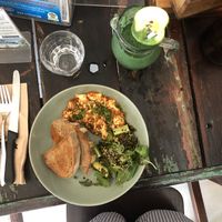 Tofu scramble  at Bubba's - Ban Tai in Koh Phangan