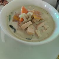 Green curry at Bodhi Tree Cafe in Chiang Mai