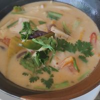 Tom Yum #Veganuary at Bodhi Tree Cafe in Chiang Mai