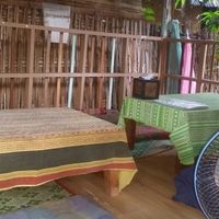 gazebo area at Bodhi Tree Cafe in Chiang Mai