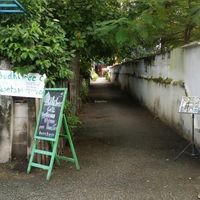 lane from Soi 4 to Bodhi Tree at Bodhi Tree Cafe in Chiang Mai