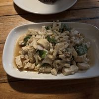 Laab het   at Bodhi Tree Cafe in Chiang Mai