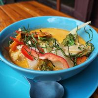 Penang curry at Bodhi Tree Cafe in Chiang Mai