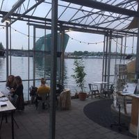 the main restaurant.  at Mediamatic ETEN in Amsterdam