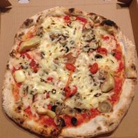Capriccio pizza/home delivered at Vincenzo Pedone Pizza Napoletana in Krakow