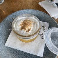 Coconut mango parfait.  at Dux Dine in Christchurch