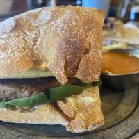 Vegan breakfast sandwhich   at The Corner Beet in Denver