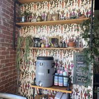 Cute wall   at The Corner Beet in Denver