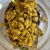 Savory forest VO with tofu scramble (no honey)  at The Corner Beet in Denver