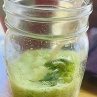 Possibly the most refreshing & delicious thing I've had in a while... lemon mint chiller.   at The Corner Beet in Denver