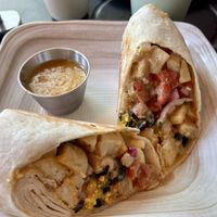 Breakfast burrito (4/5)  at The Corner Beet in Denver