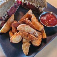 Ruben w/o cheese at Vital Root in Denver