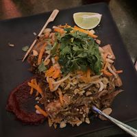 Vegan pad Thai  at Vital Root in Denver