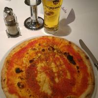 Nice vegan pizza  at Castello in Ingolstadt