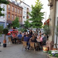 Another outside view. at Cowboy Burger Restaurant in Landau