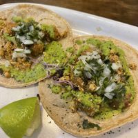 Tacos at La Encomienda in Madrid