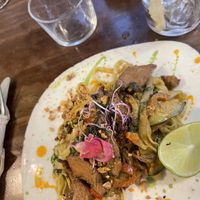 Pad Thai at La Encomienda in Madrid