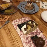 postres veganos at La Encomienda in Madrid