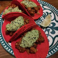 Tacos at La Encomienda in Madrid