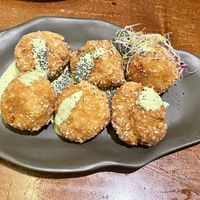 Croquetas de tomate seco   at La Encomienda in Madrid
