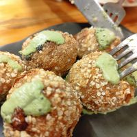 Croquetas at La Encomienda in Madrid