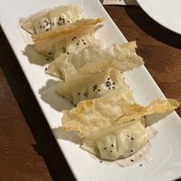 Gyozas  at La Encomienda in Madrid