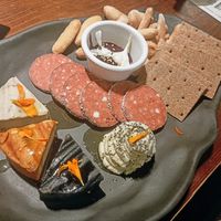 Charcuterie board at La Encomienda in Madrid