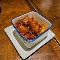 Free appetizer at La Encomienda in Madrid