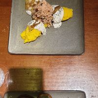 Jackfruit and mash at La Encomienda in Madrid