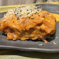 Lasagna  at La Encomienda in Madrid