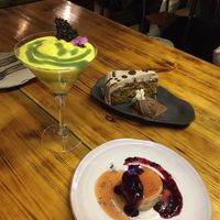 Desserts  at La Encomienda in Madrid