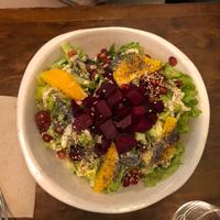Salad at La Encomienda in Madrid