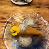 cheesecake at La Encomienda in Madrid