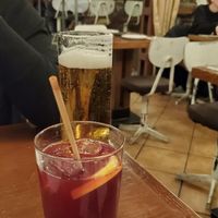 I don't know what this drink was called but it was fire at La Encomienda in Madrid