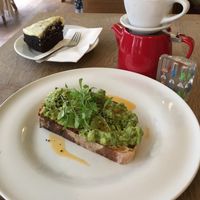 Vegan Avocado Heaven  at Waterloo Tea in Cardiff