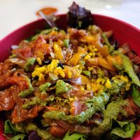 Roasted Veggie bowl at Manna Life Food in Miami