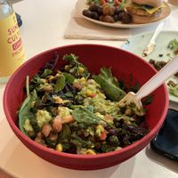 Three bean bowl  at Manna Life Food in Miami